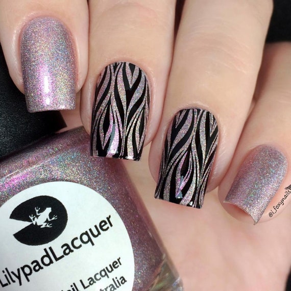 Jumbo Clear Stamper & Scraper for Stamped Nail Art - Etsy Canada Jumbo Clear Stamper & Scraper for Stamped Nail Art - Etsy Canada
