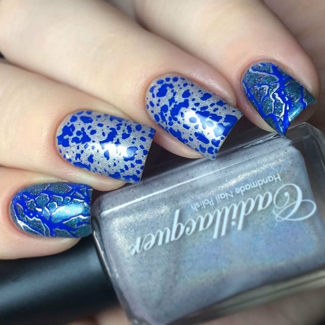 Jay for a Day Stamping Polish Blue Nail Polish for Nail Art Etsy