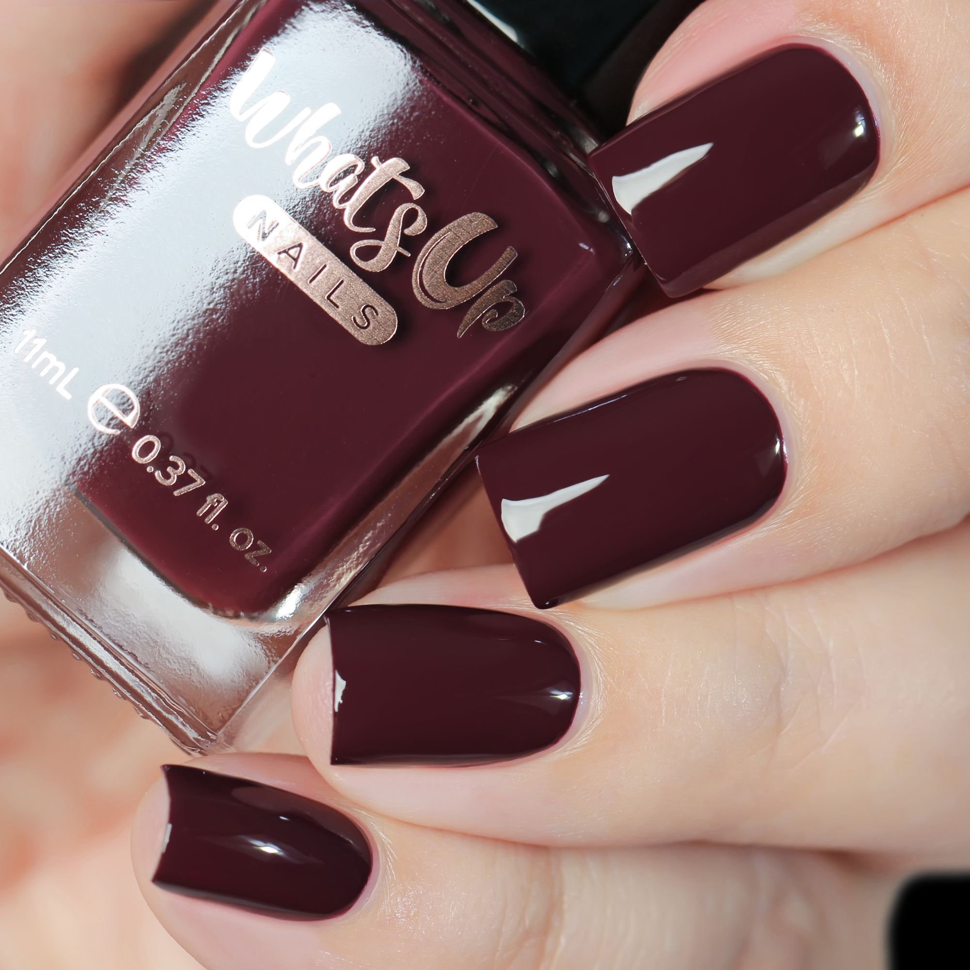 Tasting Trip Regular Polish dark Burgundy Brown Creme Nail Etsy