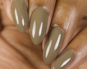 Whats Up Nails - Modelliermasse Nagellack (Khaki Braun Creme) Nagellack für die Nailart