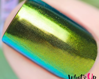 Whats Up Nails - Absinth Puderfarbenes Farbwechsel Pigment mit Multi Chrome Effekt