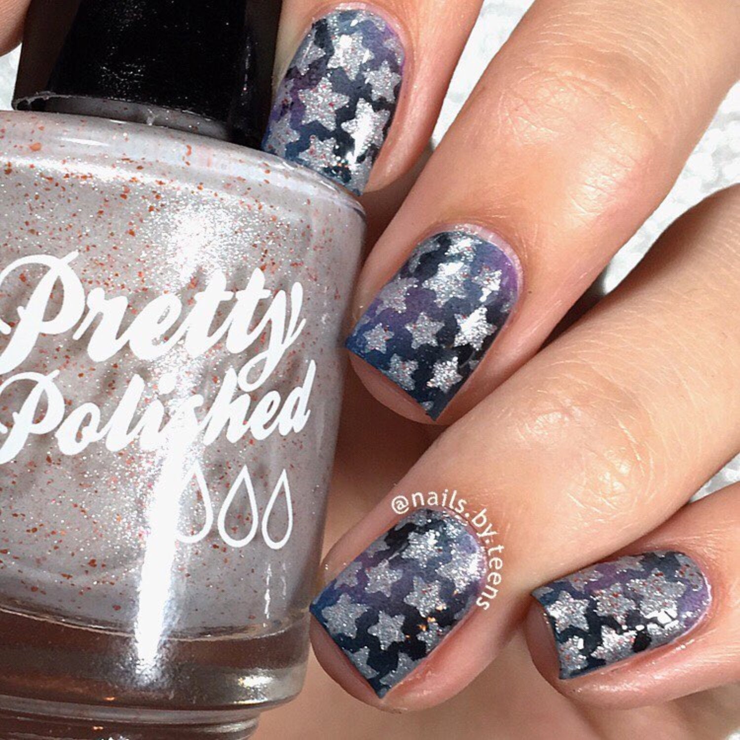 Stars Stencils for Nails Galaxy Nail Stickers Nail Art Nail | Etsy