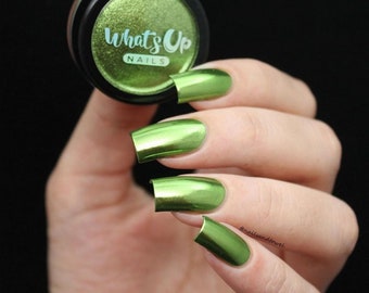 Whats Up Nails - Pear Chrome Powder For Mirror Nails