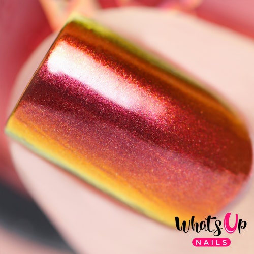 Whats Up Nails Dragon Powder Magic Color Shifting Pigment With Multi Chrome  Mirror Effect 