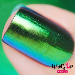 Whats Up Nails - Rainforest Powder Magic Shifting Pigment with Multi Chrome Effect