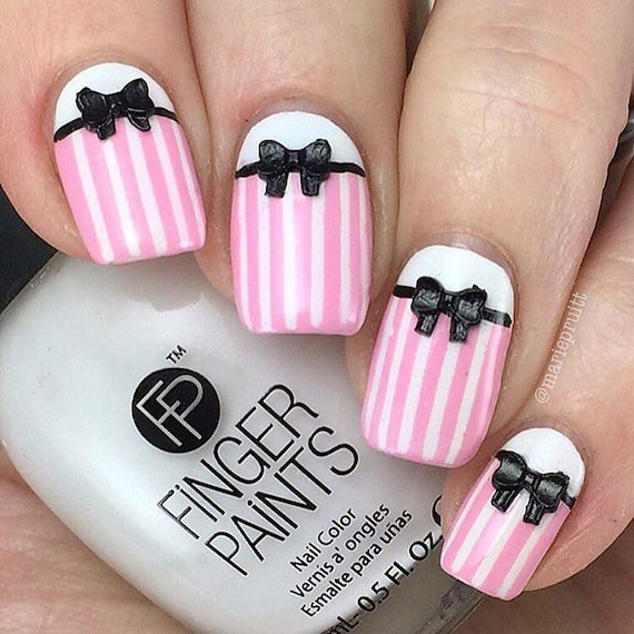 Victoria's Secret inspired nails | Victoria secret nails, Secret nails, Dot  nail designs