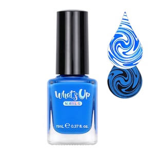 Whats Up Nails - Cloud Canvas Stamping Polish (Light Blue), Nail Polish for Nail Art