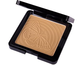 Whats Up Beauty - Wind Dancer Gepresstes Setting Puder - Shade Medium Talc Free Vegan Gesicht Wangen Make Up