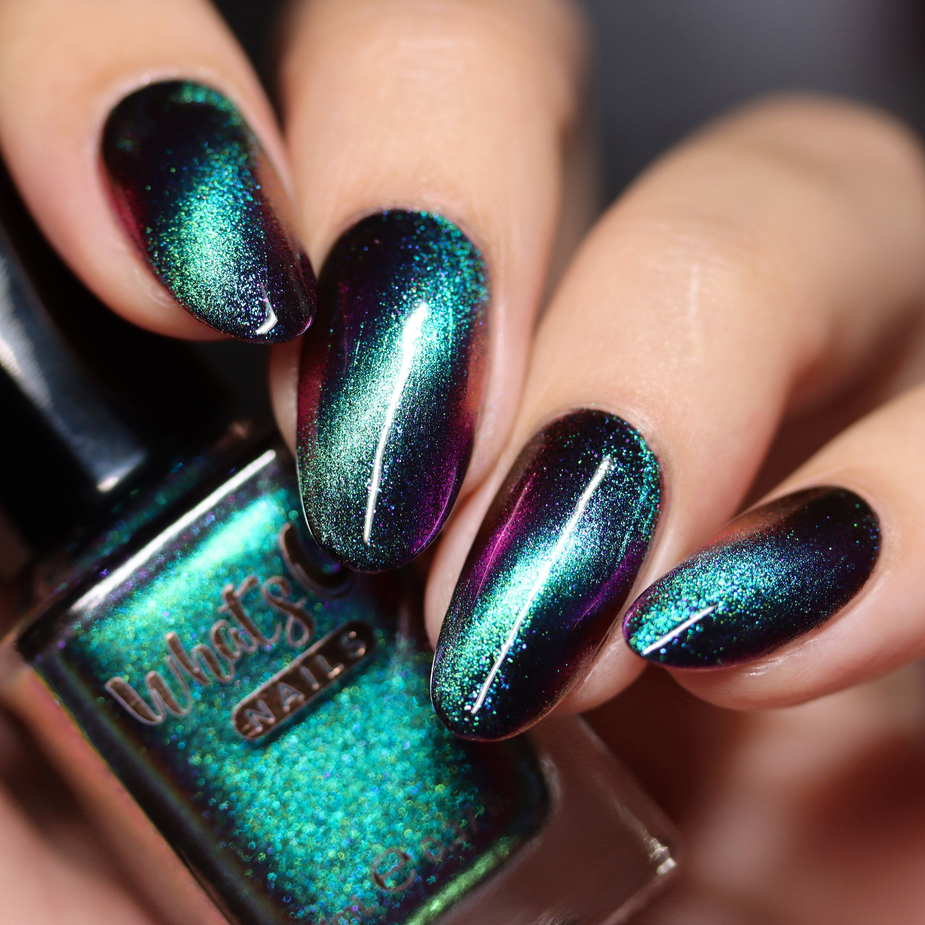 ネイルカラー・マニキュア NAIL POLISH Magnet 4 color set Magnetic nail polish - Etsy 日本