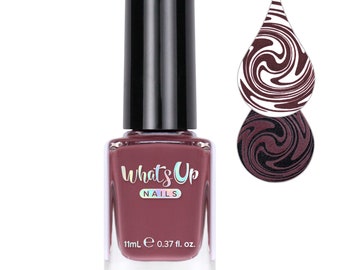 You Mocha Me Happy Stamping Polish (Brown Creme), Nail Polish for Nail Art