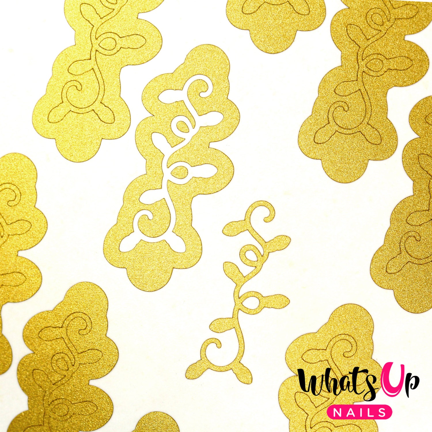 Christmas Lights Stencils for Nails Christmas Nail Stickers - Etsy