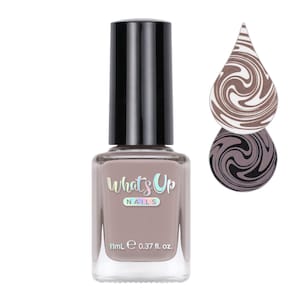Whats Up Nails - Buff is the Stuff Stamping Polish (Beige Creme), Nail Polish for Nail Art