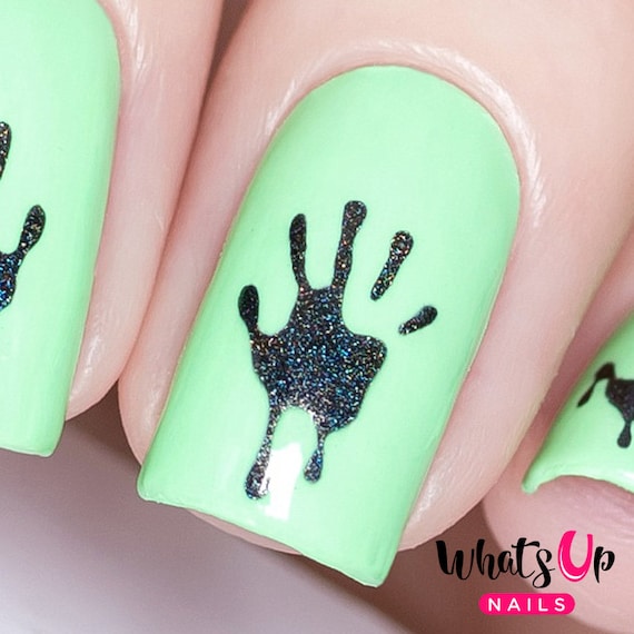 halloween nail vinyls