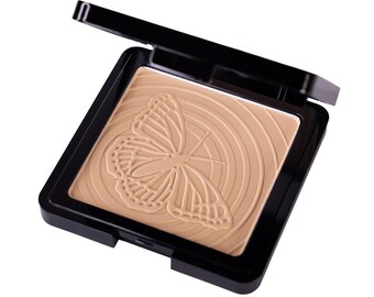 Whats Up Beauty - Wind Dancer Pressed Setting Powder - Shade Light Talc Free Vegan Gesicht Wangen Make-up