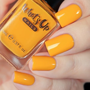 Whats Up Nails - Bee or Not to Be Regular Polish (Yellow Creme), Nail Polish for Nail Art