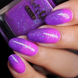 Whats Up Nails - Vernis standard Temperamental Iris (thermique), Vernis à ongles pour décoration d'ongles
