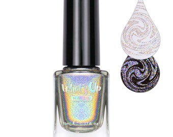 Welcome to Holowood Stamping Polish (Silver Holo), Nail Polish for Nail Art