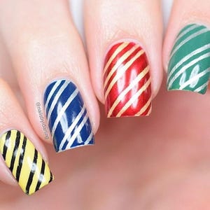 Skinny Straight Tape for Nail Art, Striping Tape for Nails, Nail Vinyls image 6