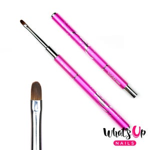Whats Up Nails - Dance 19 Round Brush, Dance Nail Brush for Nail Art