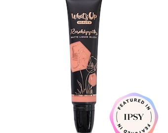 Whats Up Beauty - Rosehippity Matte Flüssige Blush - Shade Osiana Sauberes, Ungiftiges, Veganes Gesicht Wangen Make-up