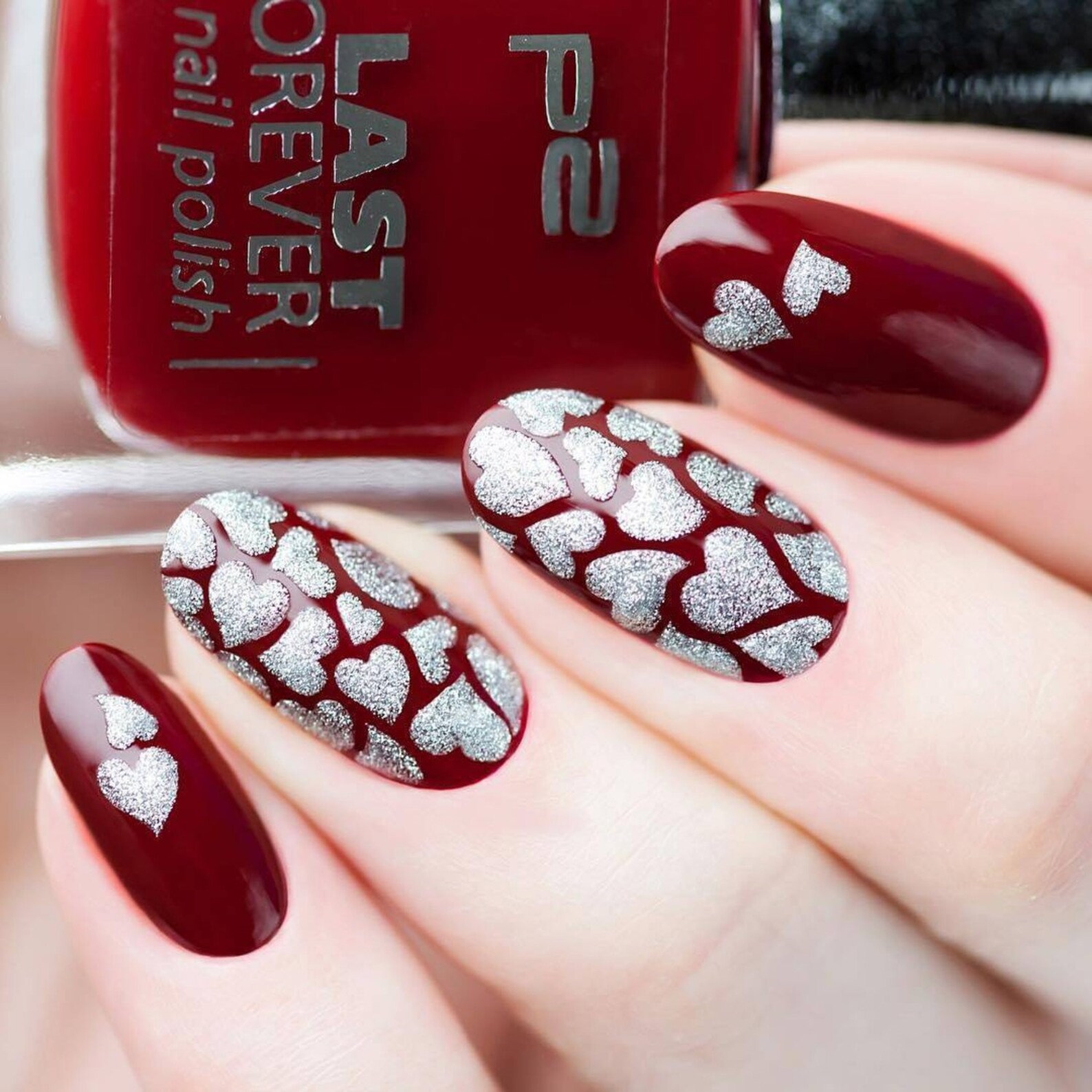 Heart Stencils for Nails Nail Stickers Nail Art Nail Vinyls Etsy