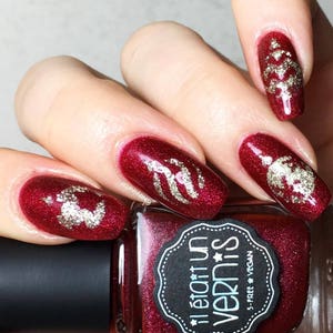 Ornament Stencils for Nails, Christmas Nail Stickers, Nail Art, Nail ...