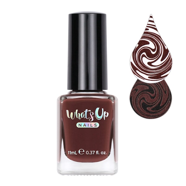 Sundae Topping Stamping Polish (Brown), Nail Polish for Nail Art