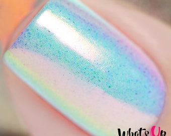 Whats Up Nails - Aurora Pigment weißes Chrom-Pulver für Einhorn-Nägel