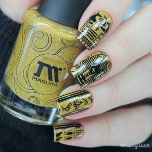 Neither Noir Stamping Polish Black, Nail Polish for Nail Art image 7