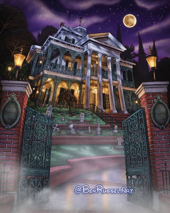Haunted Mansion Printables