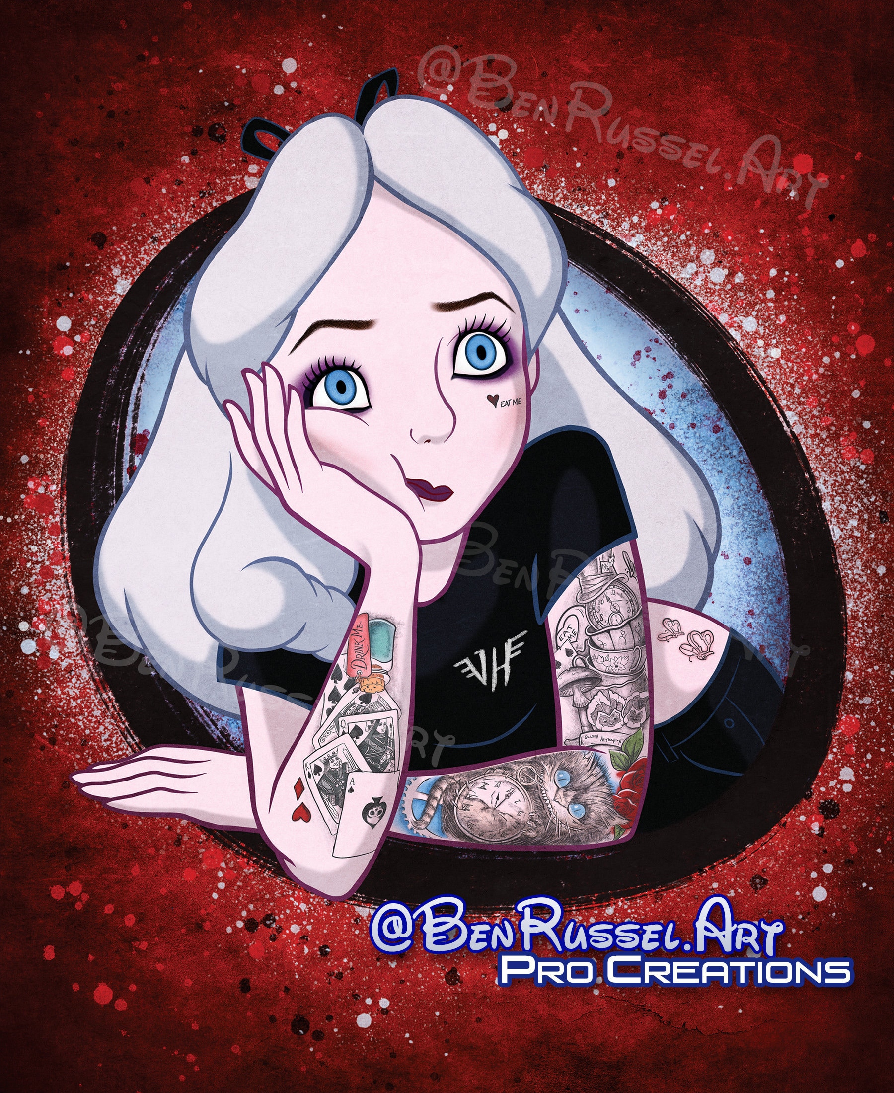 Alternative Alice, 11x14 Print by Ben Russel - Etsy