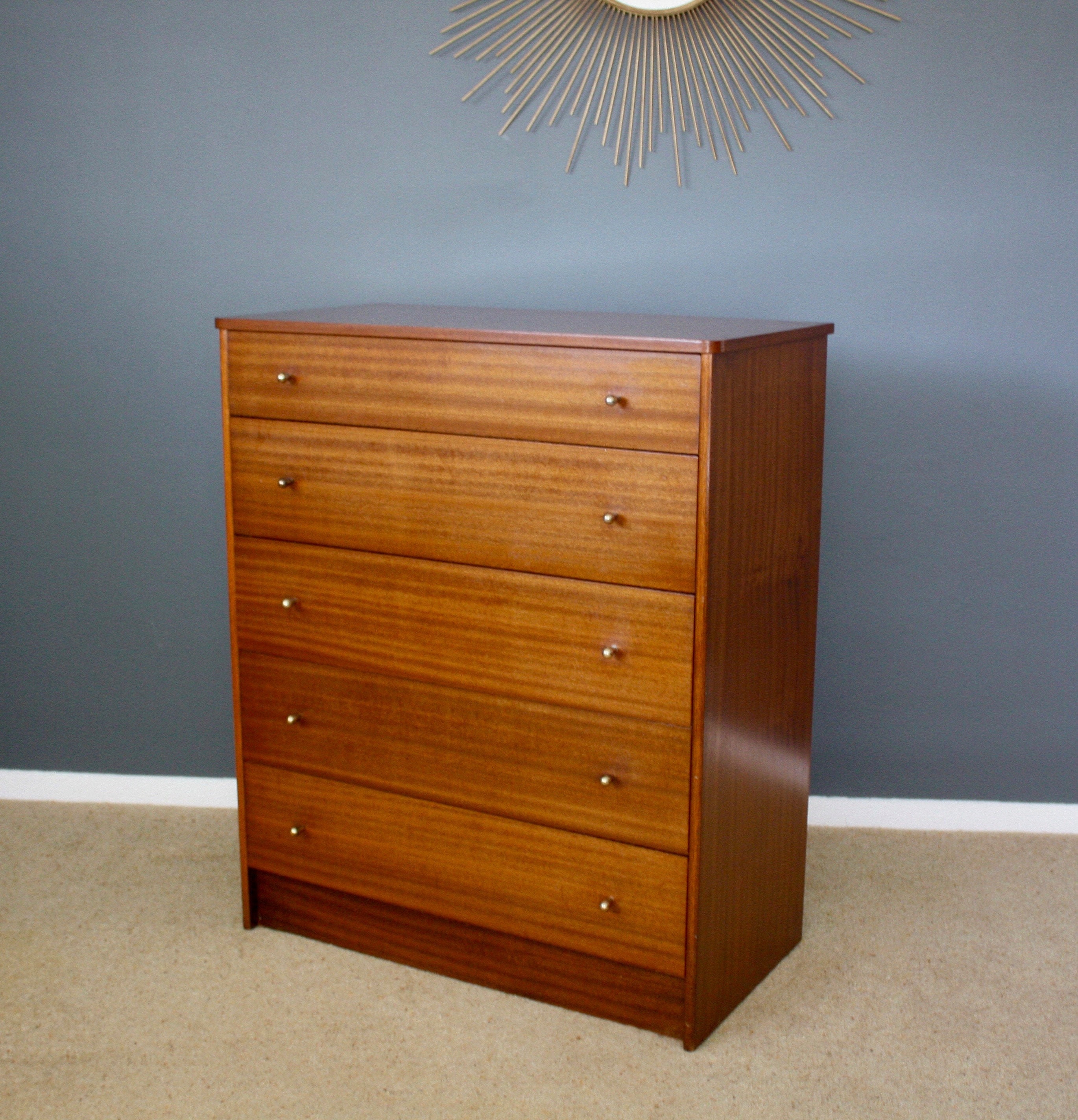 Sold Mid Century Chest Of Drawers By Austinsuite Retro Etsy