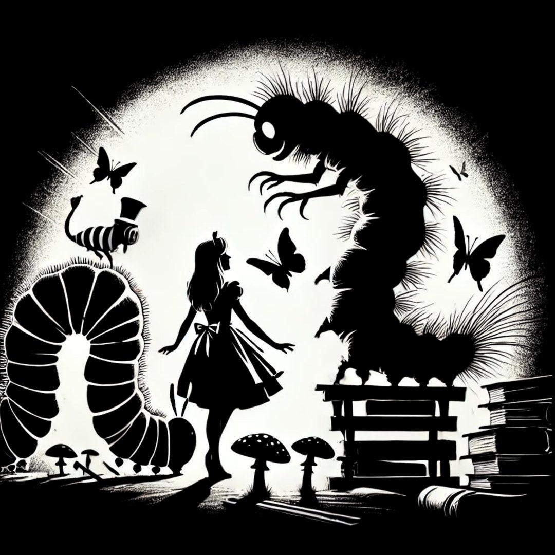 Alice in Wonderland アートパネル キャンバス スタイル ジグソーパズル 1000ピース「Alice in