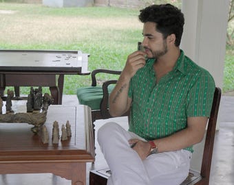 Galo Woven Ikat Shirt