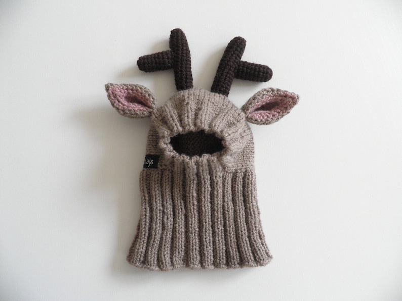 DOWNLOAD KNITTING PATTERN / Reindeer Dog Hat Knitting Pattern Etsy Canada