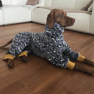 DOWNLOAD SEWING PATTERN / Vizsla Pajamas sizes Medium and Large / Paper sizes: A4 Letter Poster image 2