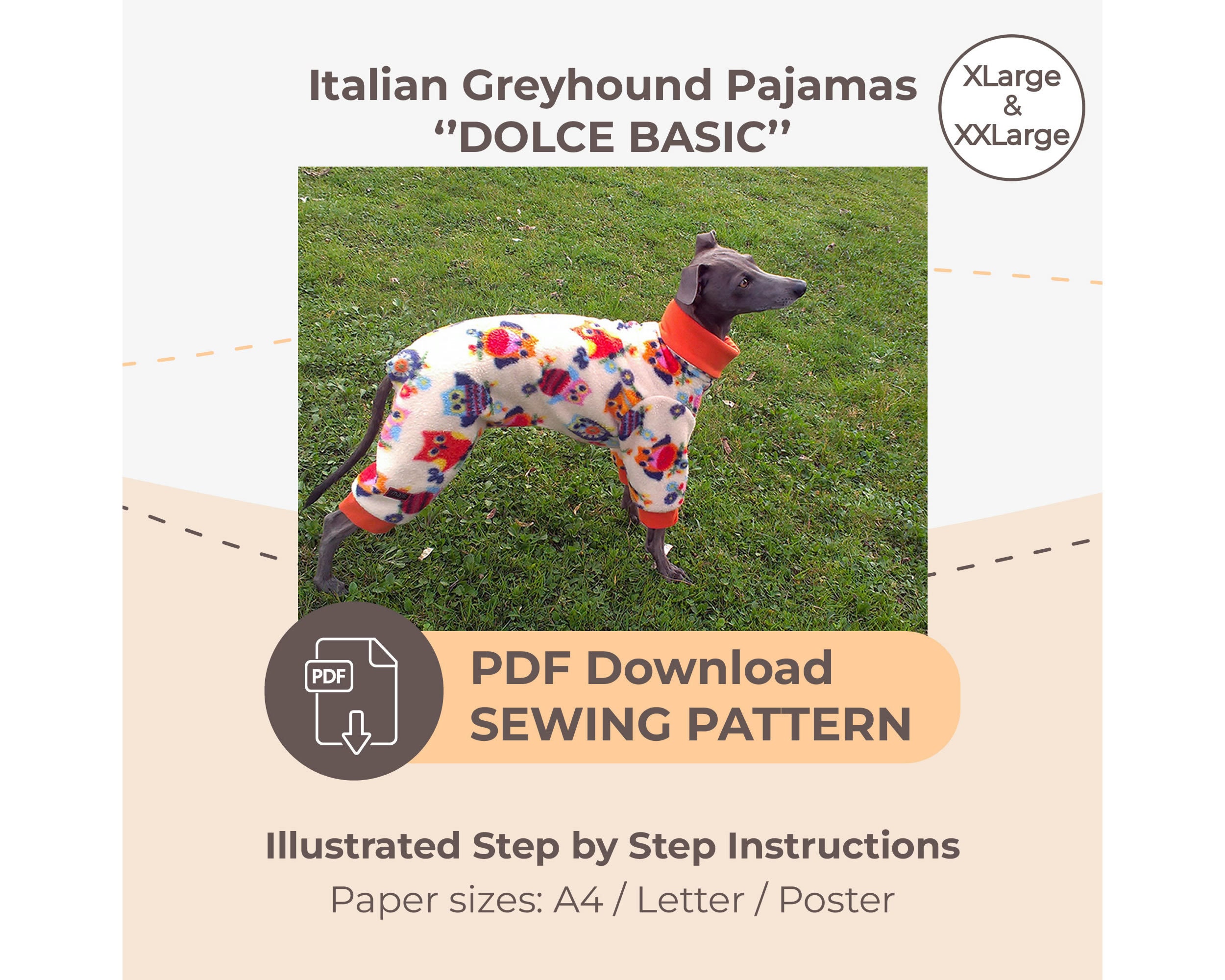 Diy greyhound pajamas deals