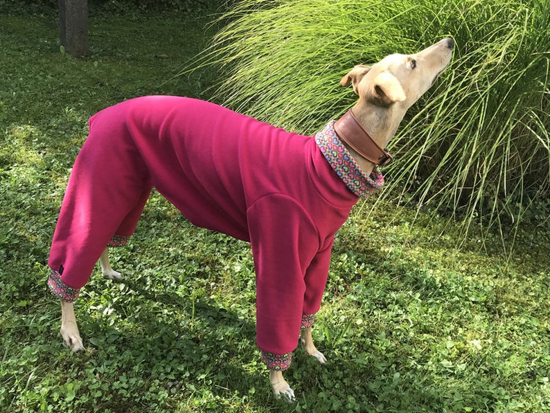 2 in 1 DOWNLOAD SEWING PATTERNS 2 Greyhound Pajamas 1 Size Small Paper sizes: A4 Letter Poster