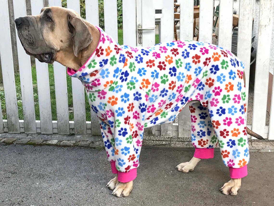 Pattern Print Great Dane Dress