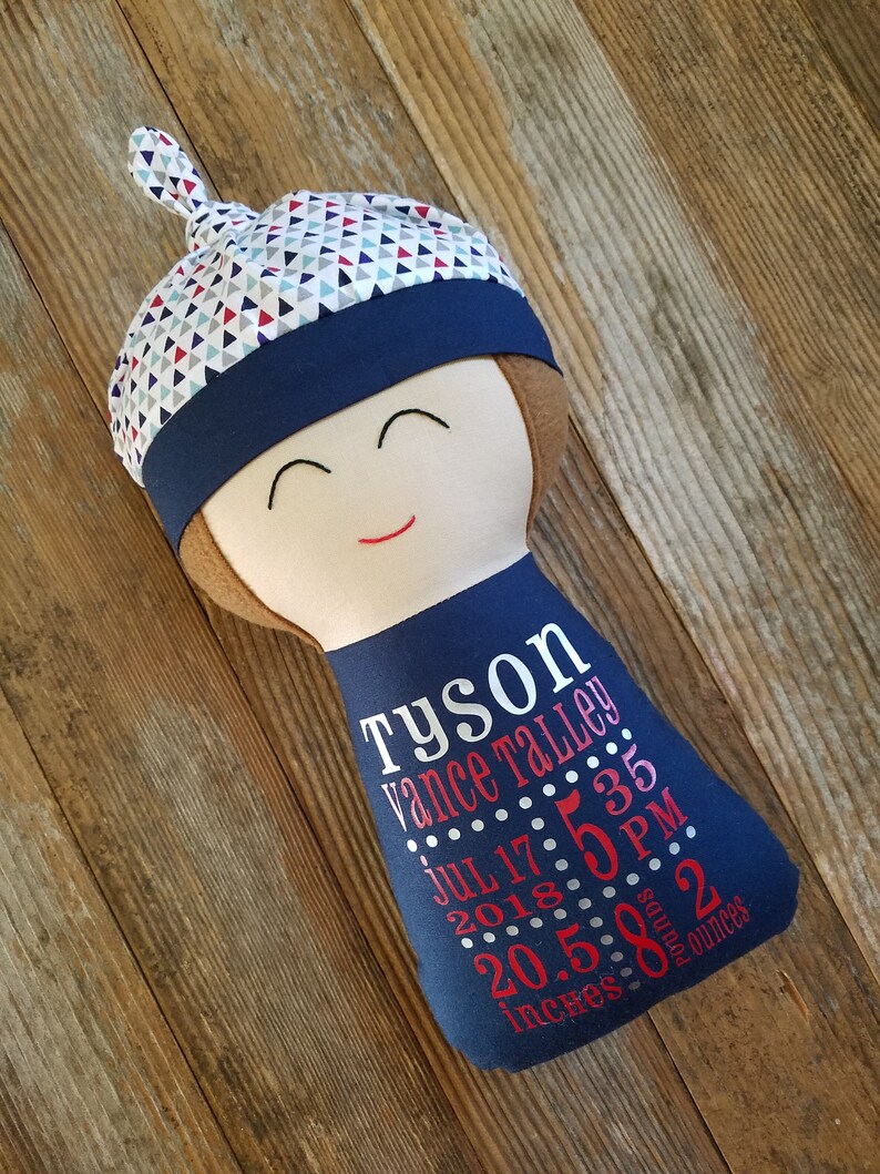 Baby Stats Keepsake Birth Stats Pillow Birth Statistics Etsy