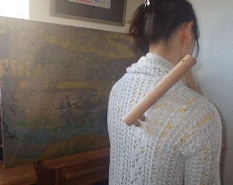 Japanese wooden back massager