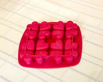 Ikea Hearts Silicone Baking Mold 12 pc per tray