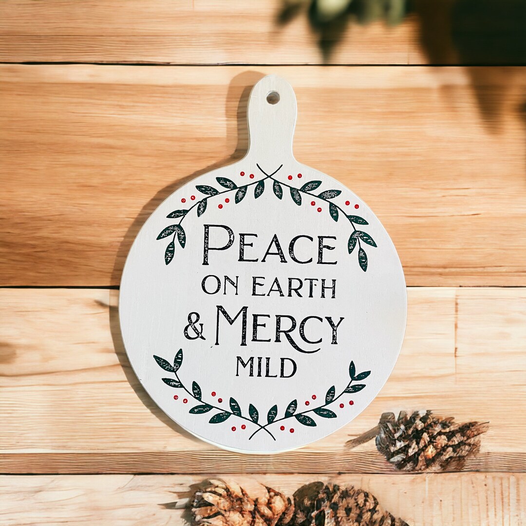 Round Christmas Tree Riser 13x 10 Round Riser/tray / Christmas / Farmhouse/ Rustic - Etsy