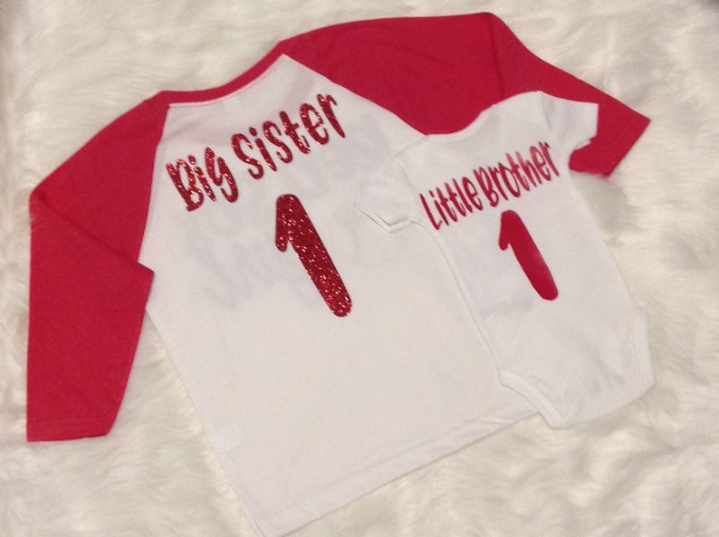 Red Sox Girl Matching Shirts Matching Red Sox Shirts Brother and Sister Baseball Shirts Red Sox Boy Siblings Matching Shirts