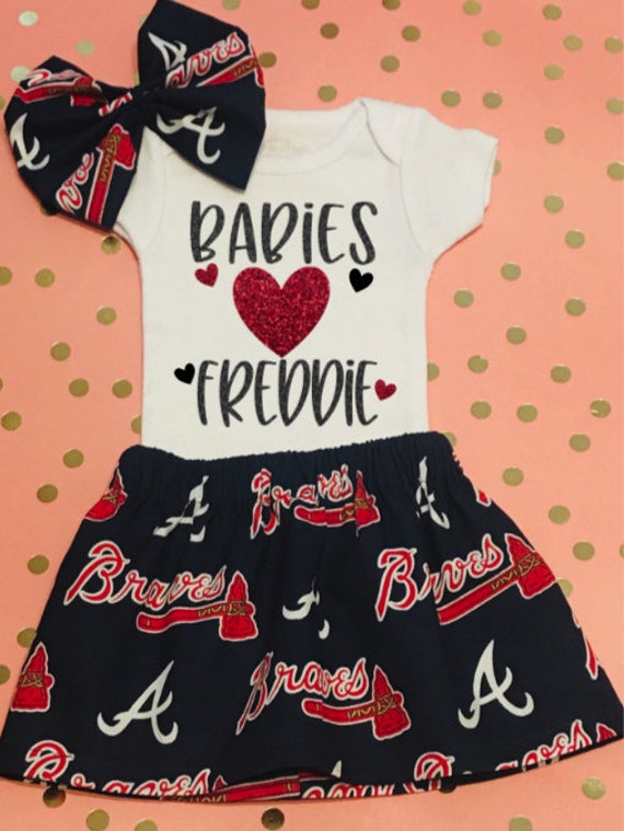 baby girl braves outfit