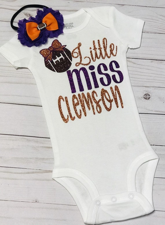 clemson baby girl outfit