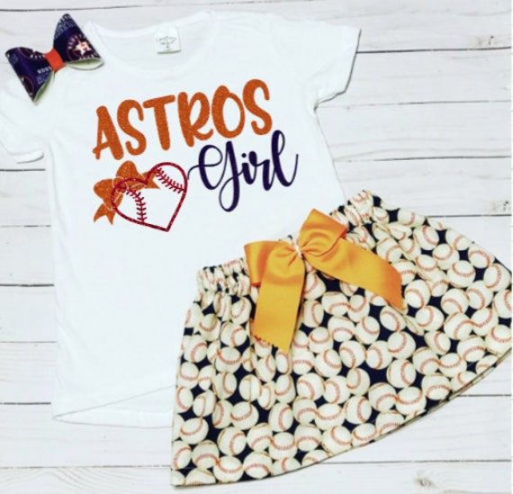 baby girl astros outfit