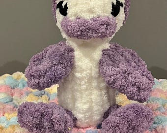 Baby Shower Gift, Baby Duck, Duck Theme, Baby Stuffie, Stuffed Duck