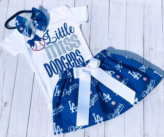 baby girl dodgers outfit