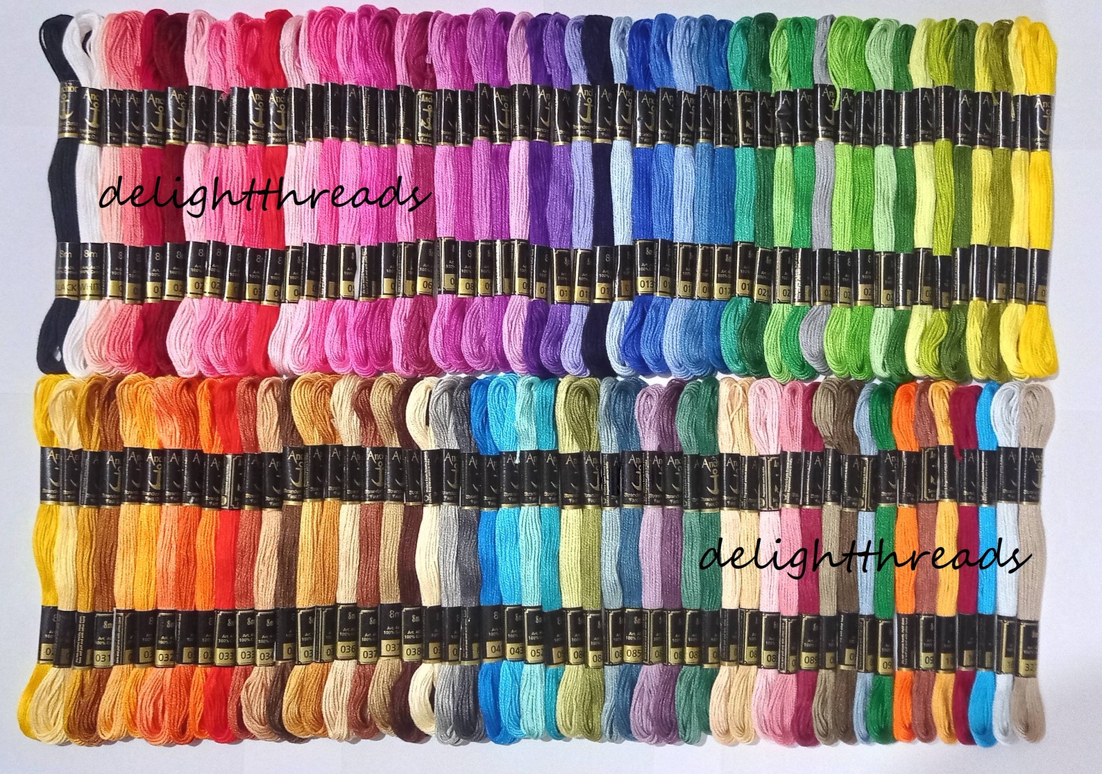 Anchor Embroidery Thread/floss / Skeins in 100 Different Etsy